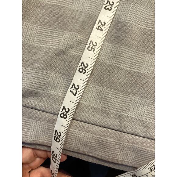 Sun Mountain Men’s Thermal Golf Pullover 1/4 Zip Gray‎ Stripe XL Bulldog Logo - Picture 12 of 14